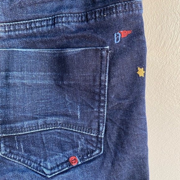 Skinny Patchwork Jeans - Picture 9 of 11